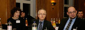 Dr. Steiger, Prof. Dr.-Ing. Schiller, Dr. Gerhold, Forschungsforum Öffentliche Sicherheit