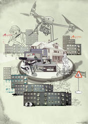 Szenario 2: "Die sichere Stadt", Illustration Bokeloh