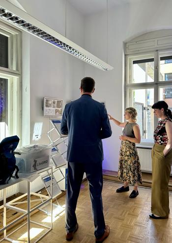 Rundgang durch das Zukunftslabor Sicherheit