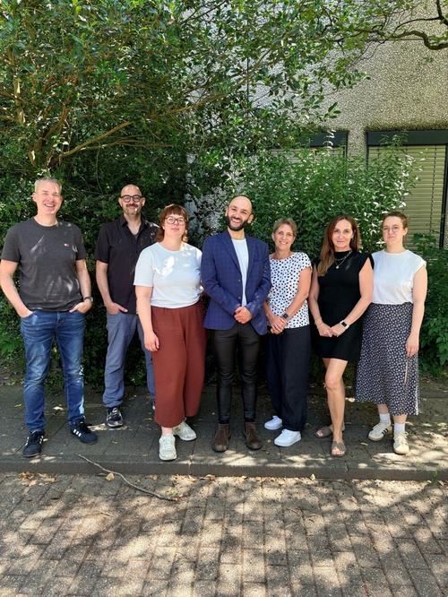 Projektpartner:innen beim Abschlusstreffen in Solingen