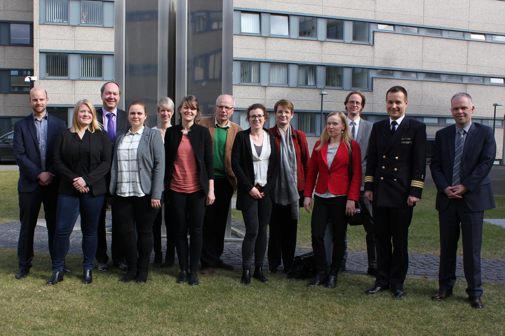 Gruppenfoto Kick-Off Treffen in Bonn. -