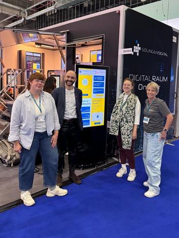 Der SMARTKRIS Stand bei der SCCON