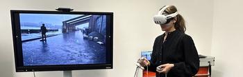 Sicherheitsforschung hautnah: Mittels VR-Technologie werden Krisenszenarien und Lösungsansätze im virtuellen Raum erlebbar