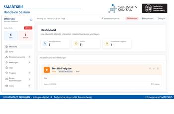 Das digitale Steuerungs-Cockpit