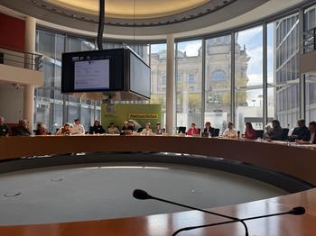 Workshop „Resilienz vor Ort" im Sitzungssaal des Deutschen Bundestages