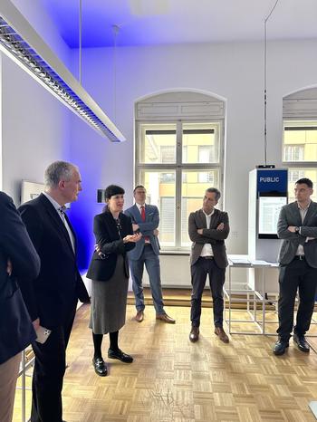 Vorstellung des Blackout-Szenarios im Zukunftslabor Sicherheit