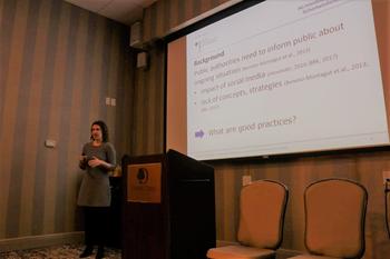 “Concepts and Challenges for Communicating Situation Reports in Europe”, Stefanie Wahl