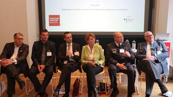 Diskussionsrunde beim XVIII. Workshop des Forschungsforums Öffentliche Sicherheit