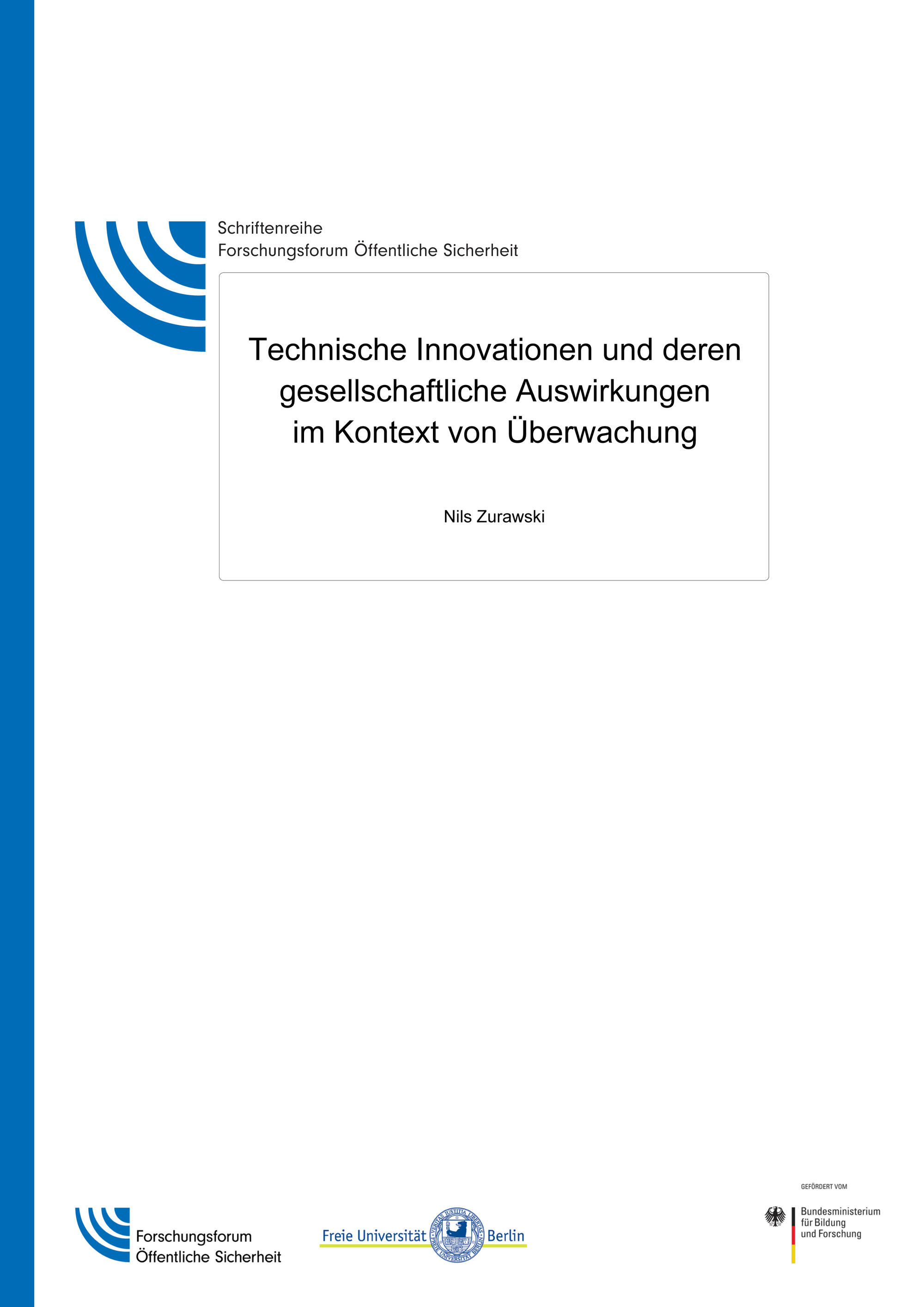 Schriftenreihe Sicherheit Nr. 16