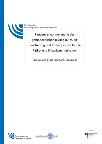 Schriftenreihe Sicherheit Nr. 7